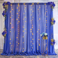 30×10ft Navy Blue Tulle Backdrop Curtain by WishCare