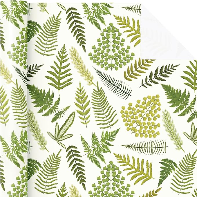 WRAPAHOLIC Fern Wrapping Paper Roll - Image 2