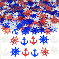 Confetti Anchor Rudder Party Favor Table Metallic Foil Party Decoration by JNSAXMI