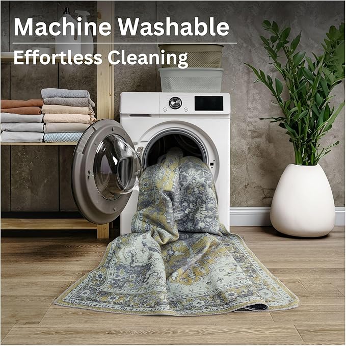 Bloom Rugs Washable Non-Slip 5' x 7' Rug - Image 9