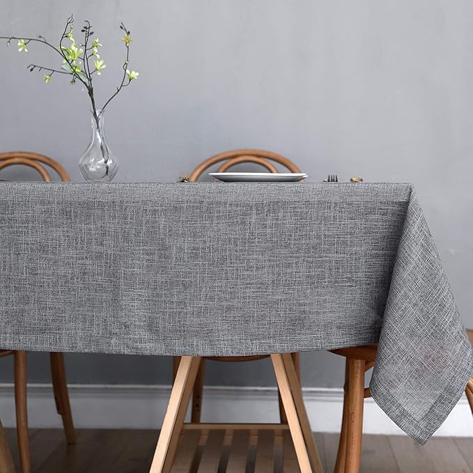 maxmill Flaxy Faux Linen Tablecloth - Image 3