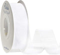 Ribbli White Sheer Organza Ribbon, 1 Inches x Continuous 50 Yard Use by Ribbli