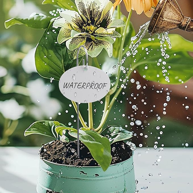 Temlum Plant Labels with Marker Pen - Image 3