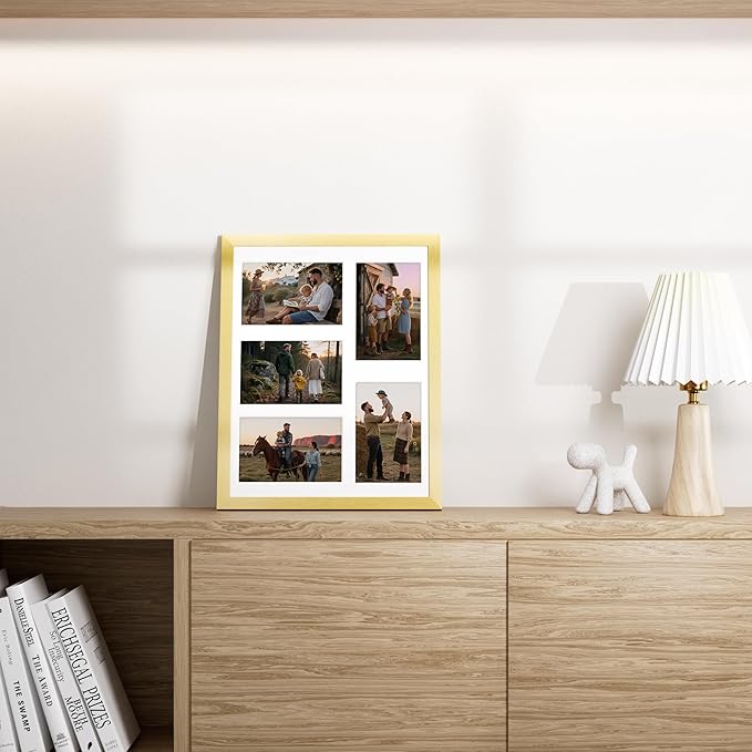 Vittanly 11x14 Collage Picture Frame, Displays 5Pcs 4x6 Pictures - Image 5