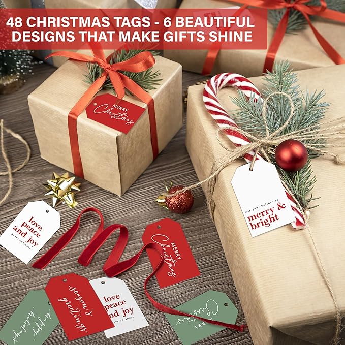 Elegant Christmas Gift Tags - Image 2