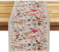 OYIMUA Boho Floral Summer Table Runner 13 x 36 Inches Colorful Flower Runners by OYIMUA