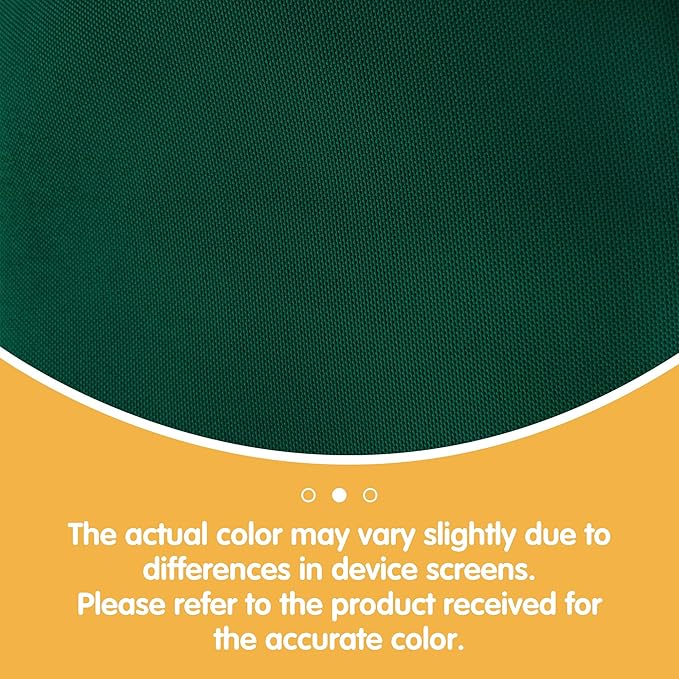 BRILLMAX 8 Pack Hunter Green Round Tablecloths 90 Inch - Image 5