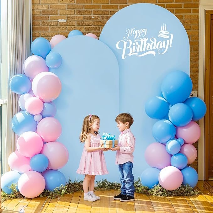 6.6FT Blue Arch Backdrop Cover - Image 2