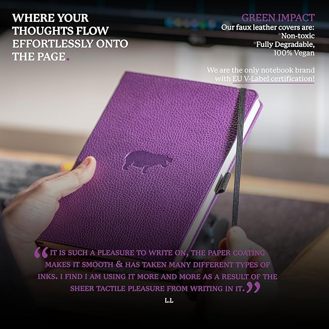 Dingbats* Wildlife Plain Writing Journal Notebook A5 - Image 4