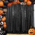 ShinyBeauty Black Sequin Backdrop 10FTx10FT Photo Backdrops by ShinyBeauty