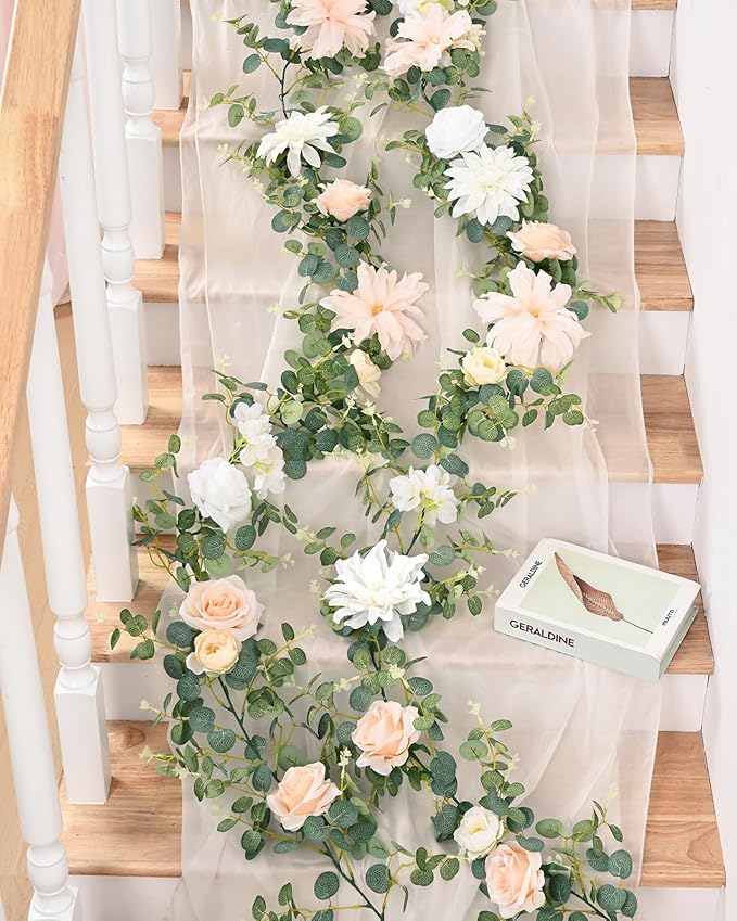 Waipfaru 6.07Ft Eucalyptus Greenery Garland - Image 4