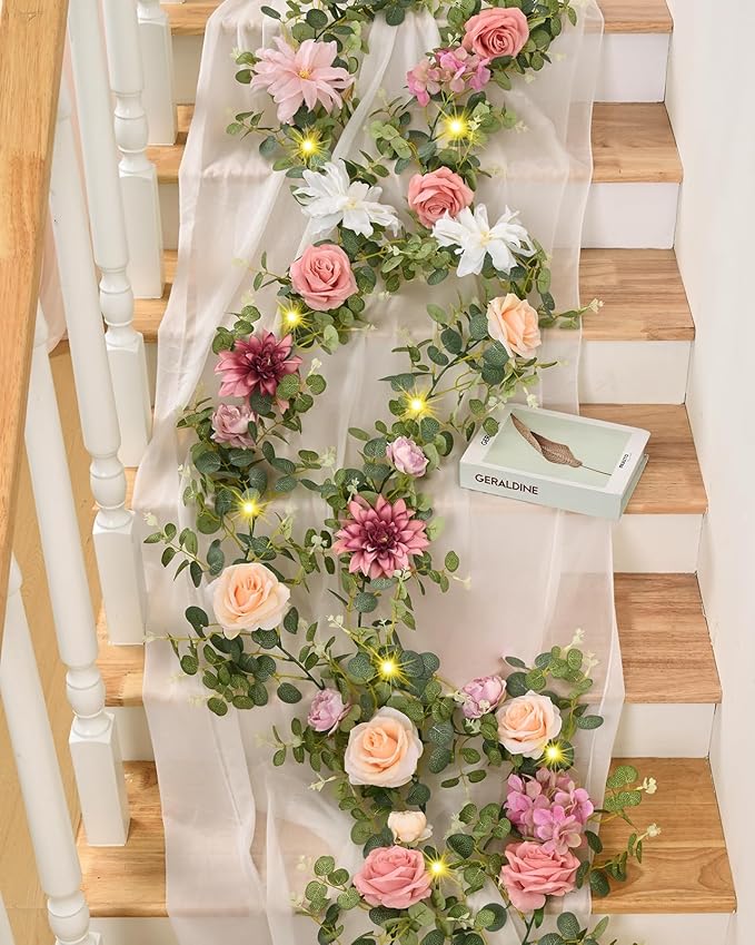Waipfaru Artificial Flower Garland - Image 3