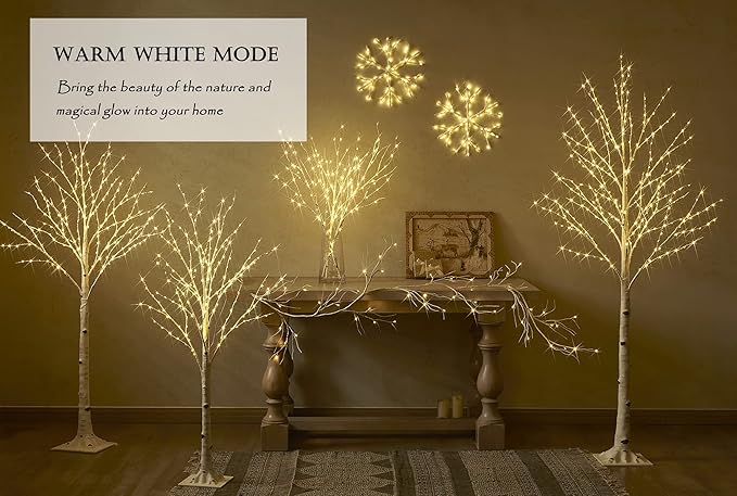 LITBLOOM Lighted Birch Branches Battery Operated - Image 5