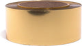 Gold Metallic Streamer, 2 Inches Wide x 500 Feet Long by Unknown