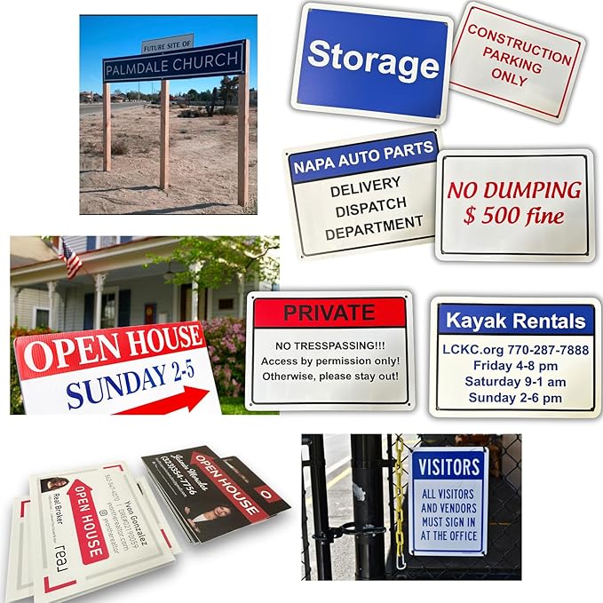 AV Grafx Custom Metal Signs, Professional, Customizable, UV Resistant, Made in - Image 3
