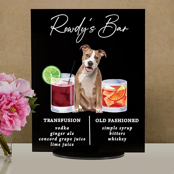 Pet Signature Drink Wedding Signs - Image 2