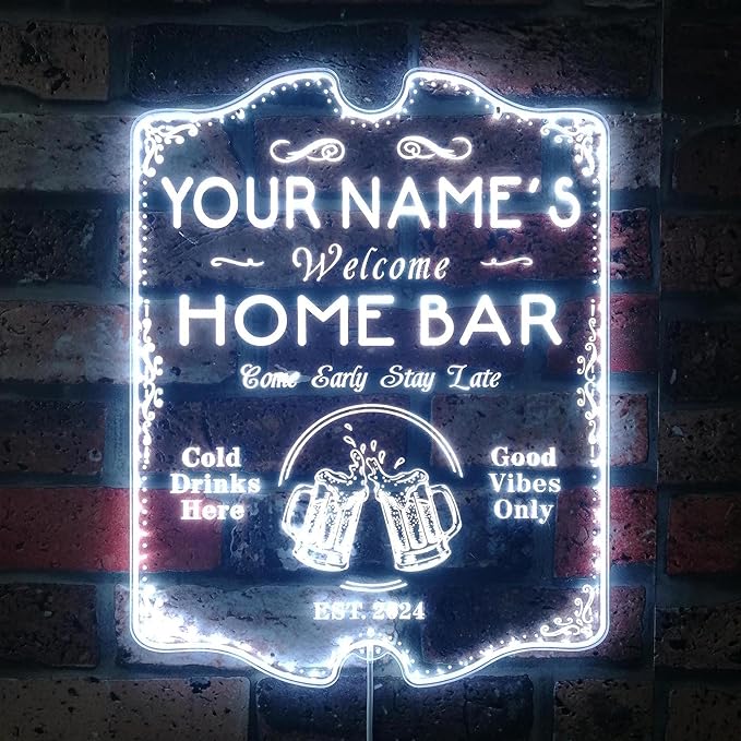 ADVPRO Personalized Your Name Home Bar RGB Dynamic Glam LED Sign - Image 6