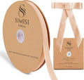 Champagne Velvet Ribbon 5/8'' 25 Yards by SIMISIRIBBON