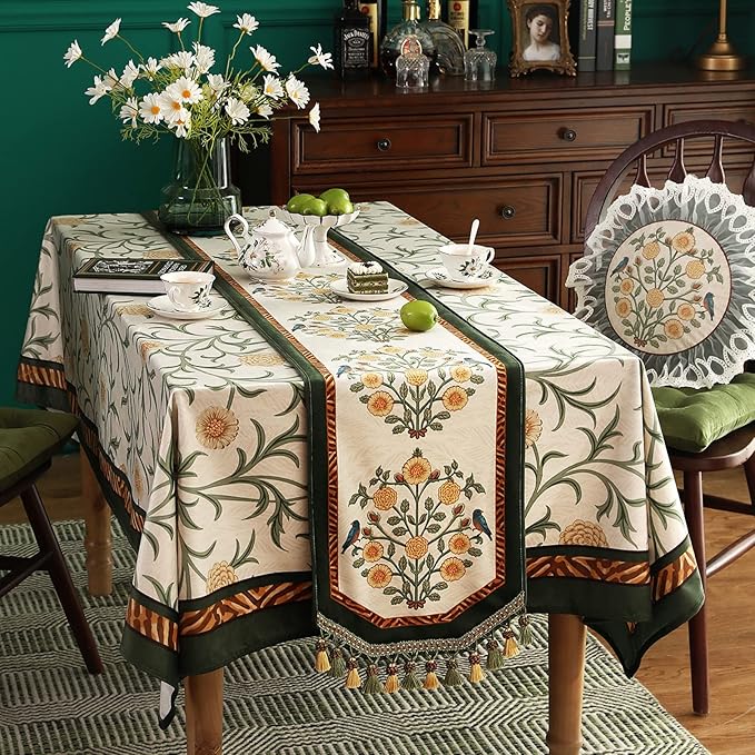 patdrea Velvet French Table Runner Farmhouse - Image 8