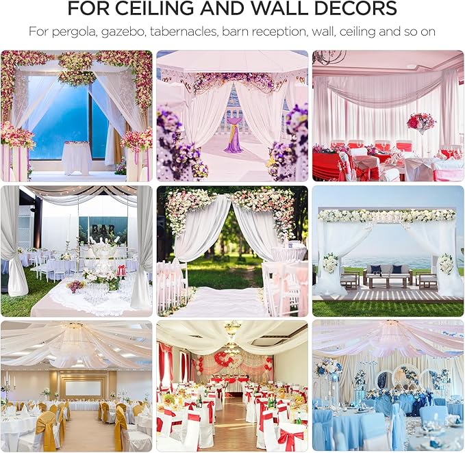 boldworks Ceiling Drapes Hanging Kit - Image 4
