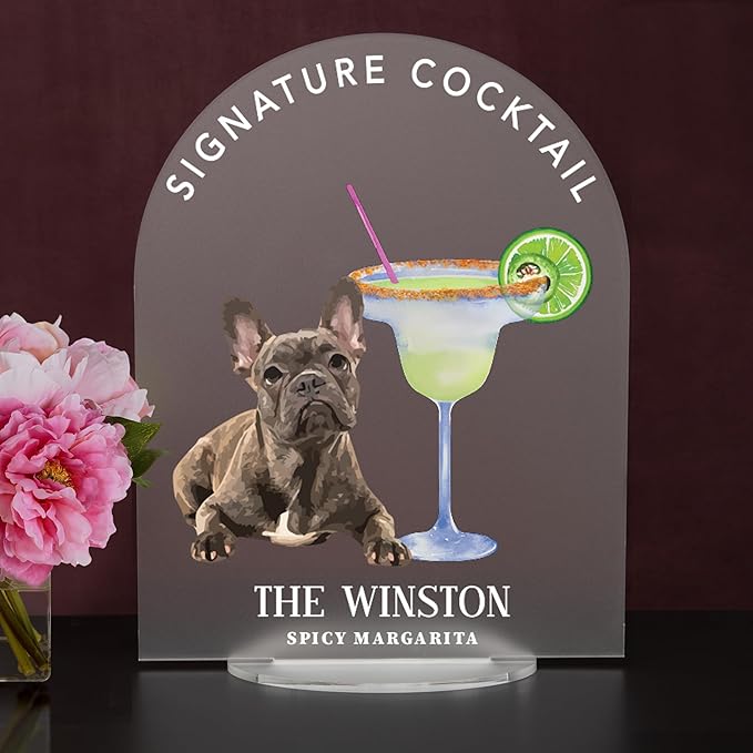 Pet Signature Drink Wedding Signs - Image 2