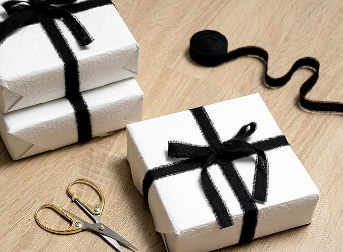 Black Ribbon 5/8" x 21 Yards - Image 4