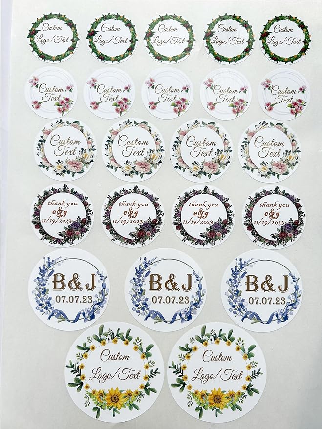 Custom Stickers for Weddings, Birthdays & Businesses - Image 7