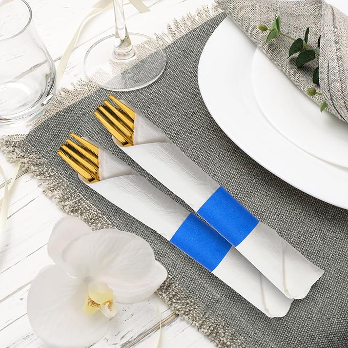 2, Paper Napkin Rings Self-Adhesive - Image 3