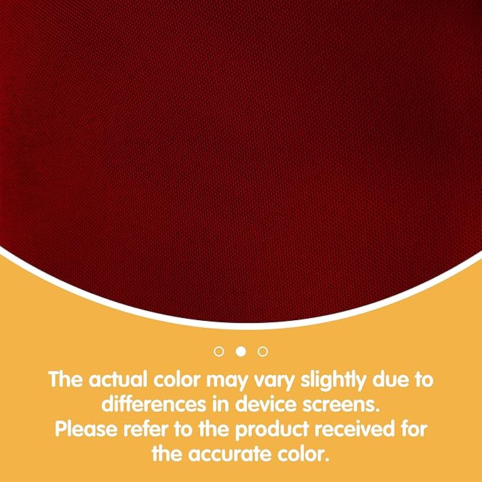 BRILLMAX 8 Pack Burgundy Tablecloths - Image 5