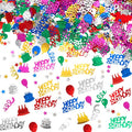 WILLBOND 3000 Pieces Happy Birthday Confetti Birthday Party Cake Confetti by Willbond+Technology+Limited
