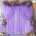 Lavender Backdrop Curtains by Partisky
