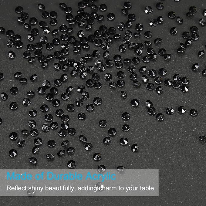 PATIKIL 10000 Pcs Wedding Table Scatter Confetti Crystals 4.5mm Acrylic - Image 3