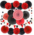 ZERODECO Party Decoration, Garlands String Polka Dot and Triangle Bunting Flags by ZERODECO