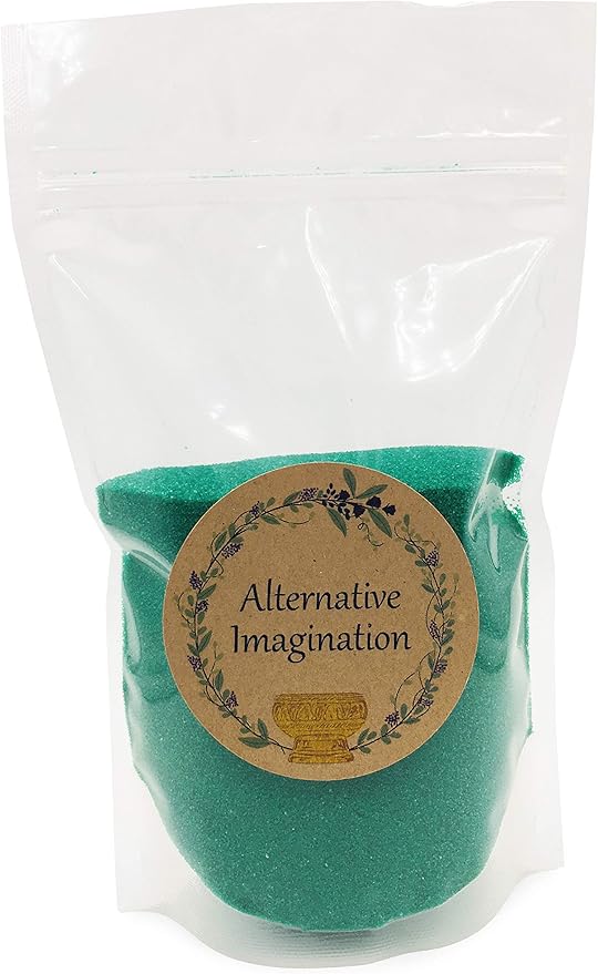 Green Sand - Fine Sand for Zen Garden, Resin Incense Burner, Smudge Bowl by AlternativeImagination
