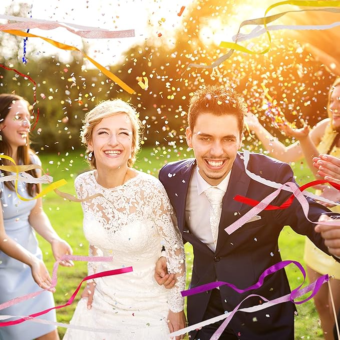 40 Pieces Ribbon Wedding Streamers - Image 6