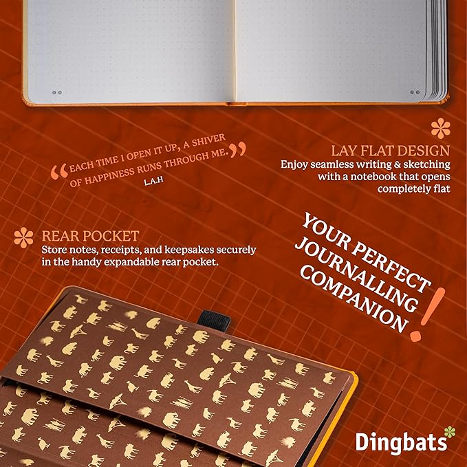 Dingbats* Earth Dotted Writing Journal Notebook A5 - Image 5