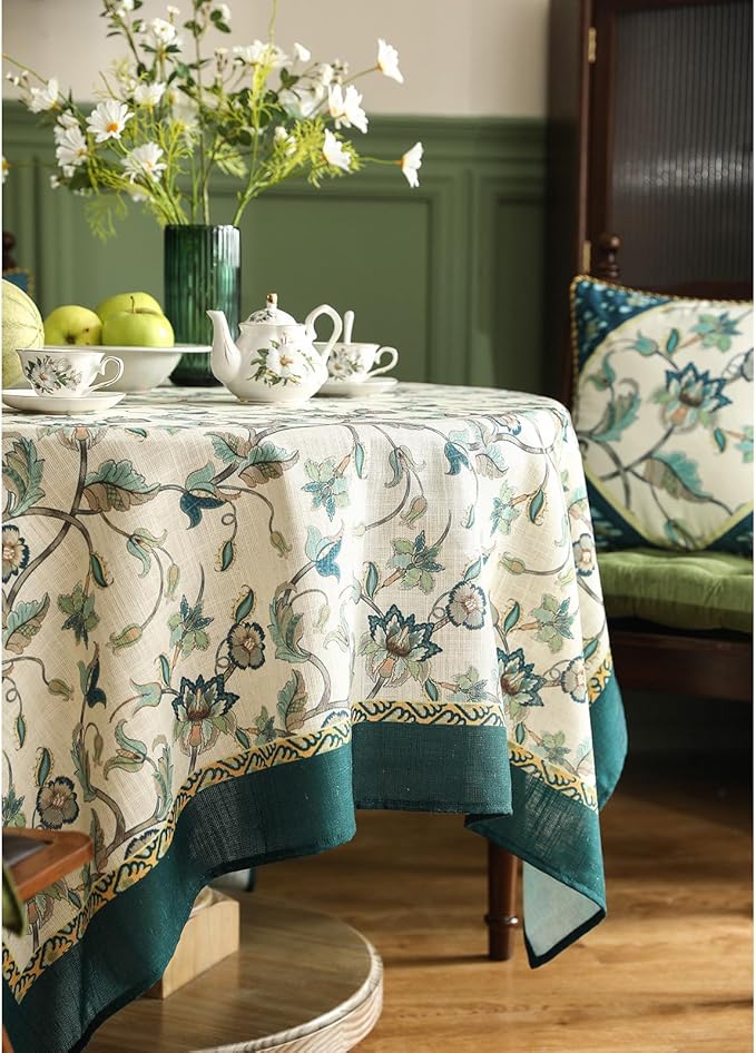patdrea Designer Linen Table Cloth - Image 3