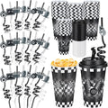 Yungyan 36 Sets Checkered Flag Party Favors Goodie Cups by Yungyan