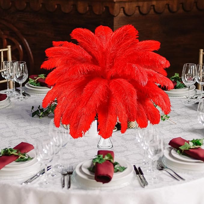 Maitys 90 Pcs Large Natural Ostrich Feathers Bulk 14-16 Inch 12-14 Inch 10-12 - Image 6