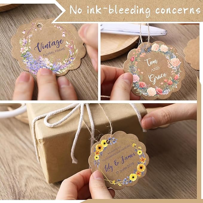 Custom Gift Tags with String, Personalized Tags - Image 6