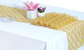 MDS Pack of 15 Wedding 12 x 108 inches Lace Table Runner by MDS