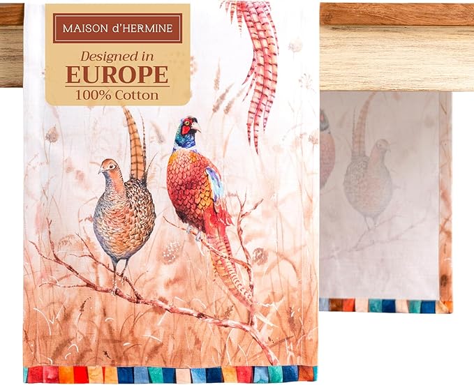 Maison d' Hermine Table Runner 100% Cotton Single Layer Table Runners 72 inches by MaisondHermine