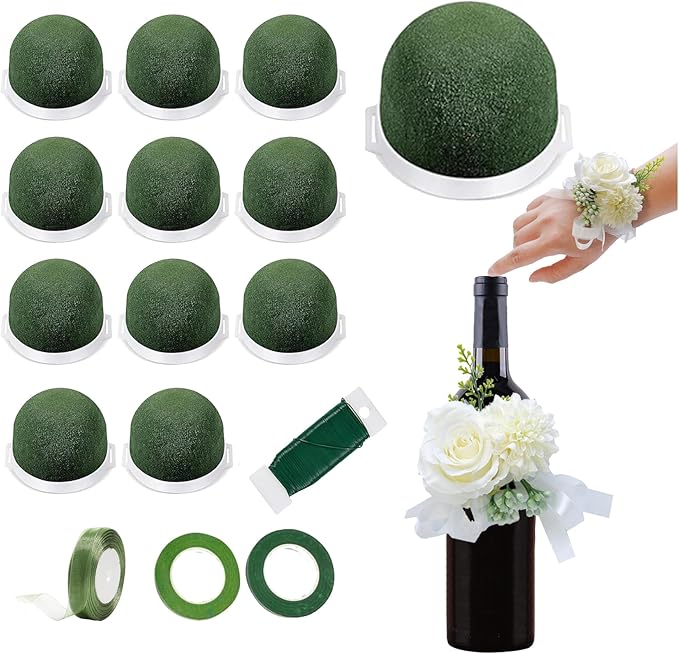 12PCS Foam for Flower Arrangements Styrofoam for Artificial Flowers Dry Blocks by CJKDXDH