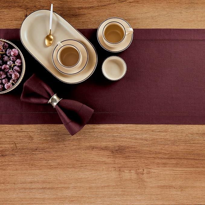 Solino Home Linen Table Runner 36 Inches - Image 5
