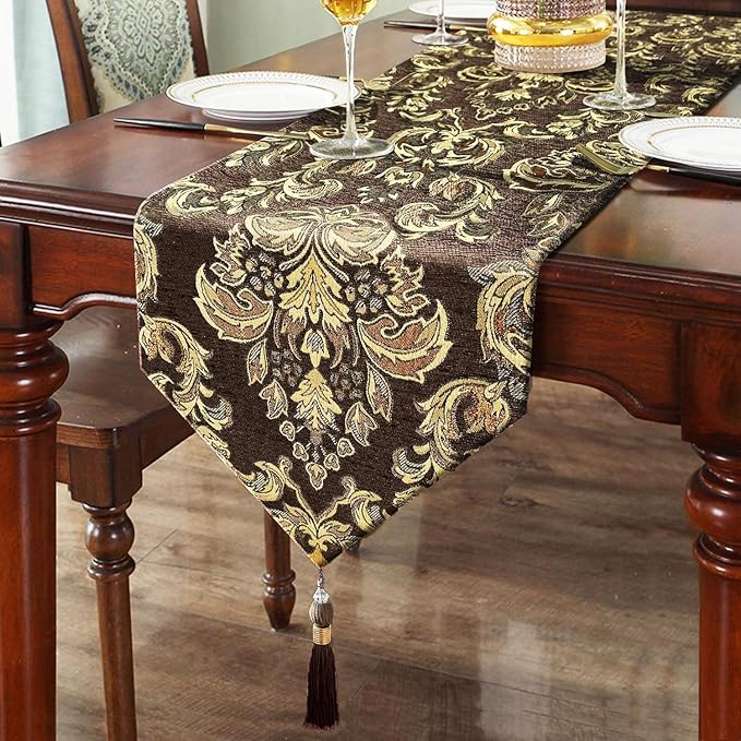108" Table Runners Centerpiece for Dining Room Dresser Party Banquet Holiday by HeMiaor