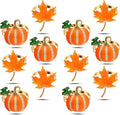 KPOSIYA Fall Napkins Rings, Fall Banquet, Holiday Dinner Party by KPOSIYA
