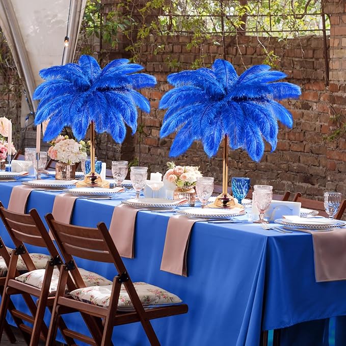 80 Pcs Large Natural Ostrich Feathers Plumes 14-16 Inch Bulk - Image 5