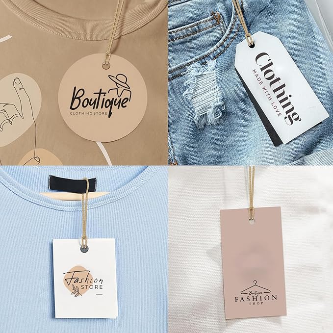 100 pcs Custom Hang Tags - Image 4