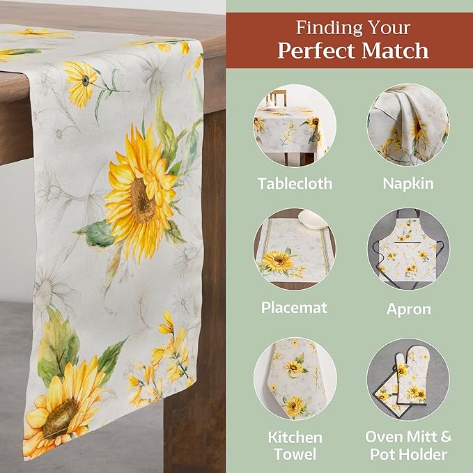 Maison d' Hermine Table Runner 100% Cotton Double Layer Table Runners 72 inches - Image 5