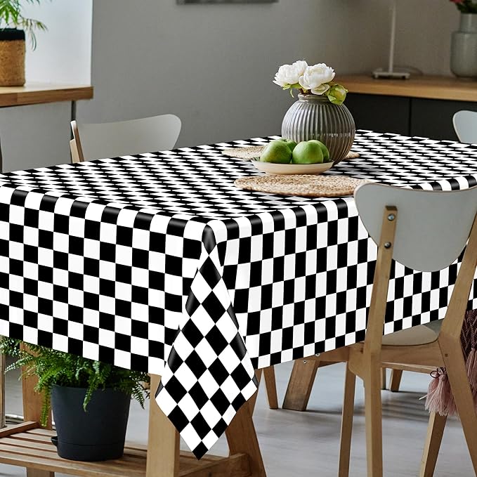 12Pack Table Cloth Rectangle Table, Waterproof Disposable Table Cloth - Image 6
